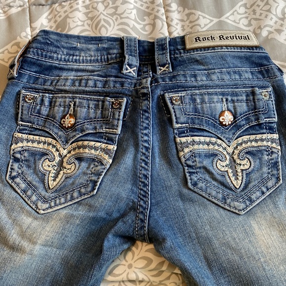 Rock Revival size 24 Arda Boot cut jeans - Picture 4 of 7